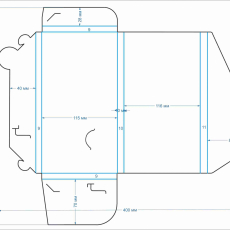 фолдер 24- евро-коробка - Полиграфия