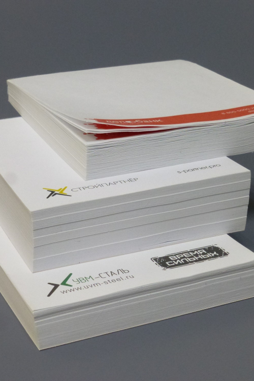 Печать куб блоков - Полиграфия