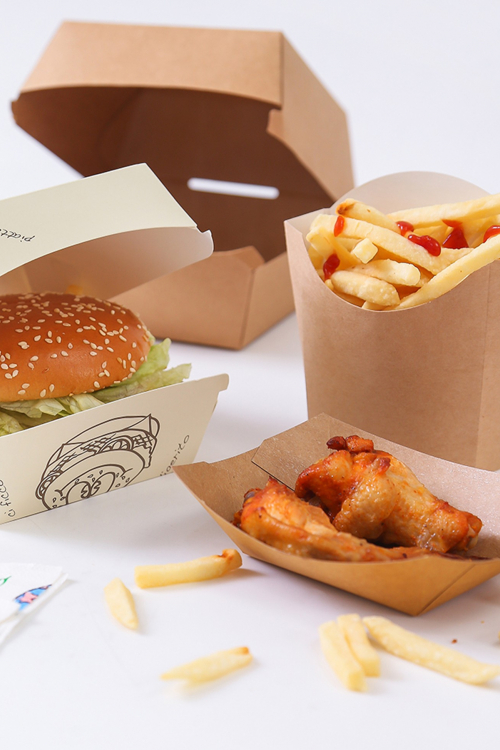 Упаковка для фаст фуда - Полиграфия