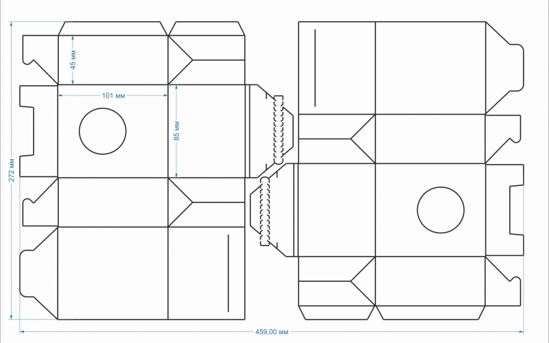 118 коробка 85х45х100 чай - Полиграфия