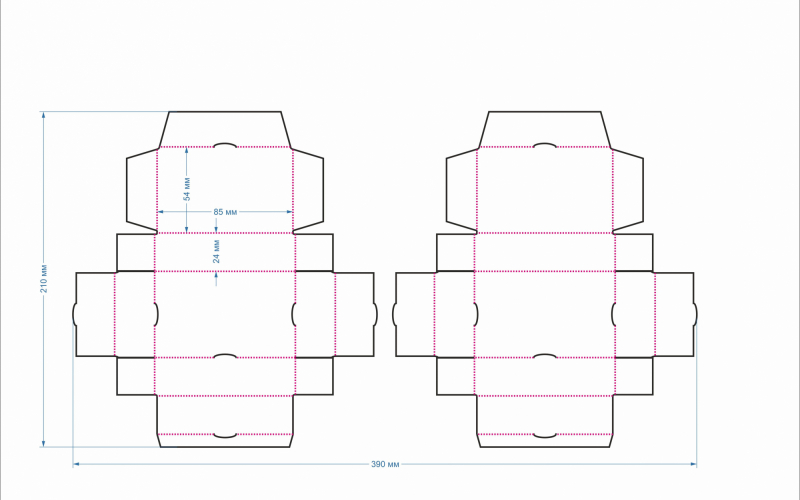 123 коробка 85х54х24_мыло - Полиграфия