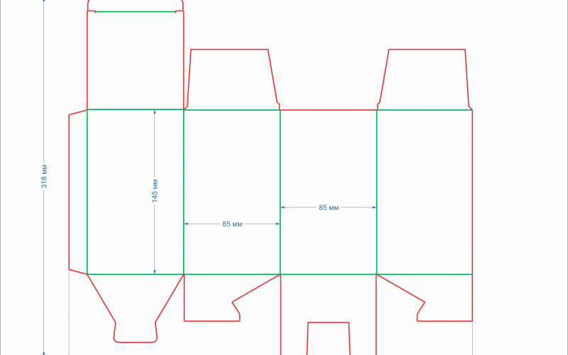 148 коробка 85х85х145 - Полиграфия
