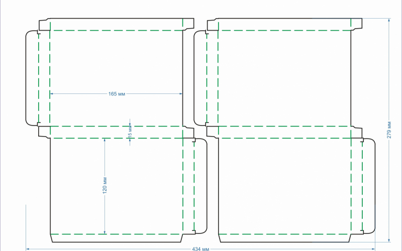 26 коробка 120х15х165 - Полиграфия