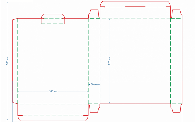 36 коробка 180х30х220 - Полиграфия