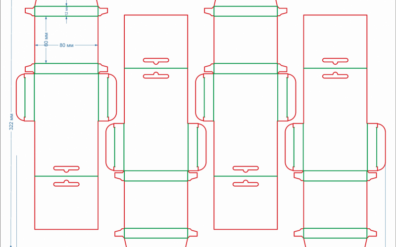 38 коробка 60х80х12 для семян - Полиграфия