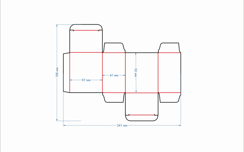 60 коробка 67х82х47 - Полиграфия