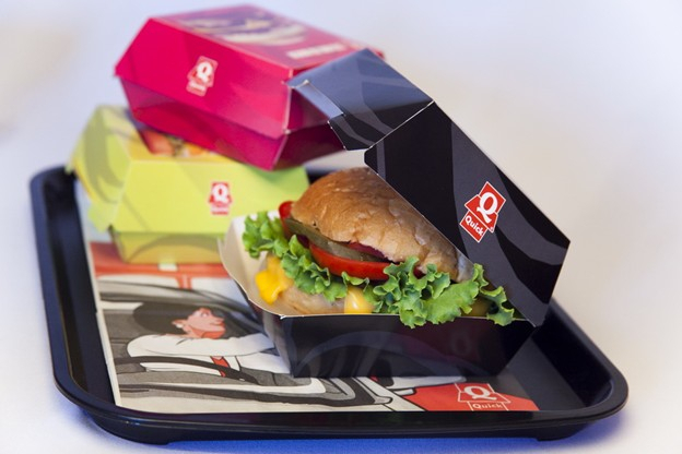 Упаковка для бургеров - Полиграфия