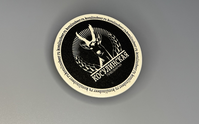 Печать подставок под кружку - Полиграфия