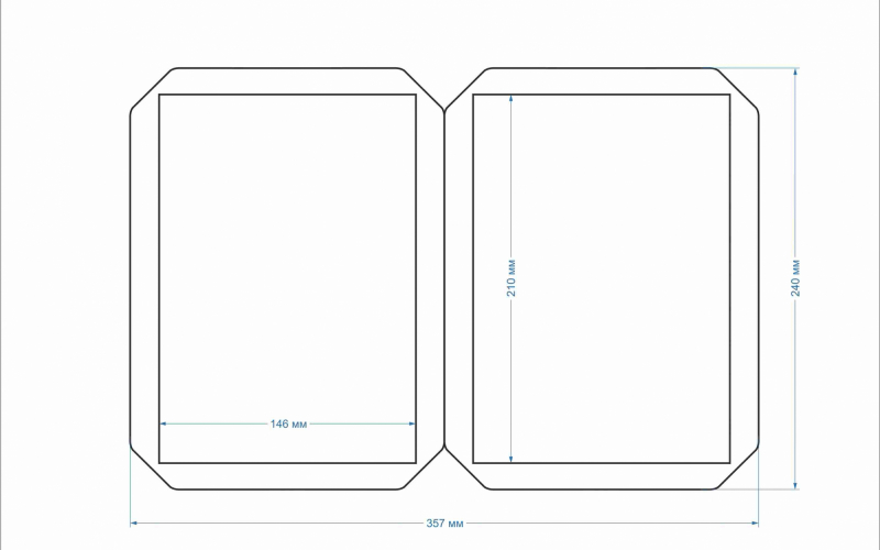 разное 38_ вкладки 2шт - Полиграфия